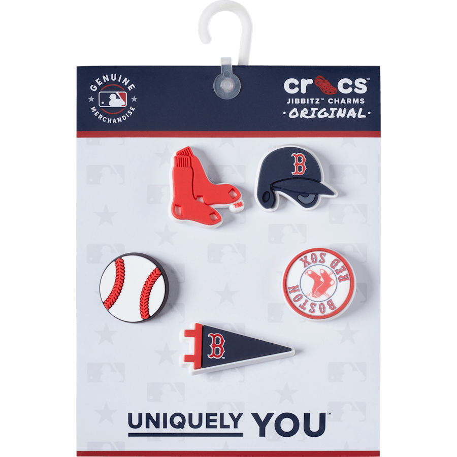 Crocs Best Price MLB Boston Red Sox 5pck Jibbitz™ charms