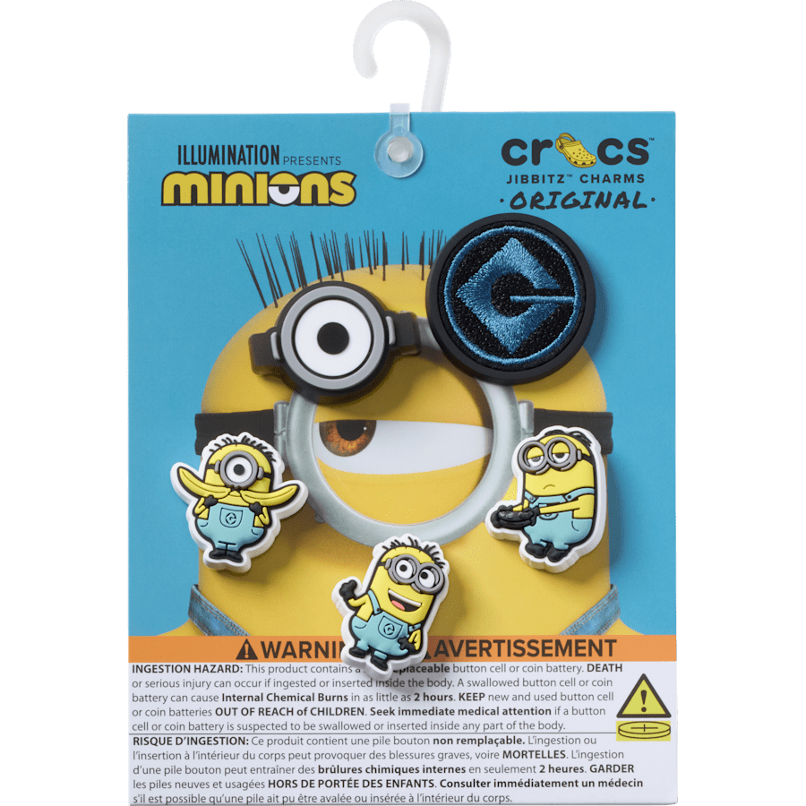 Crocs Sale Minions 5 Pack Jibbitz™ charms