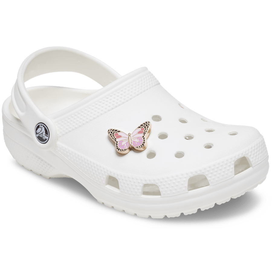 Crocs Top Pick Pink Elevated Colorful Butterfly Jibbitz™ charms