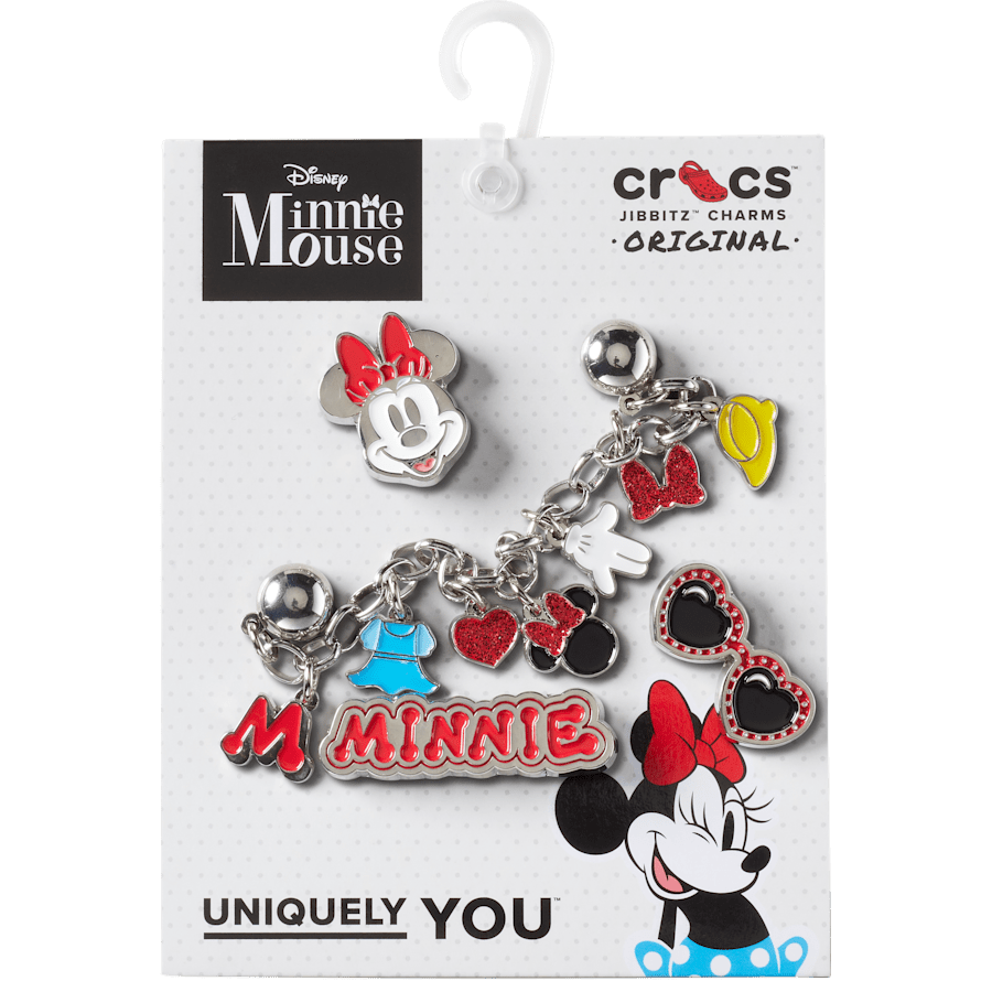 Crocs Best Seller Minnie Mouse 5 Pack Jibbitz™ charms