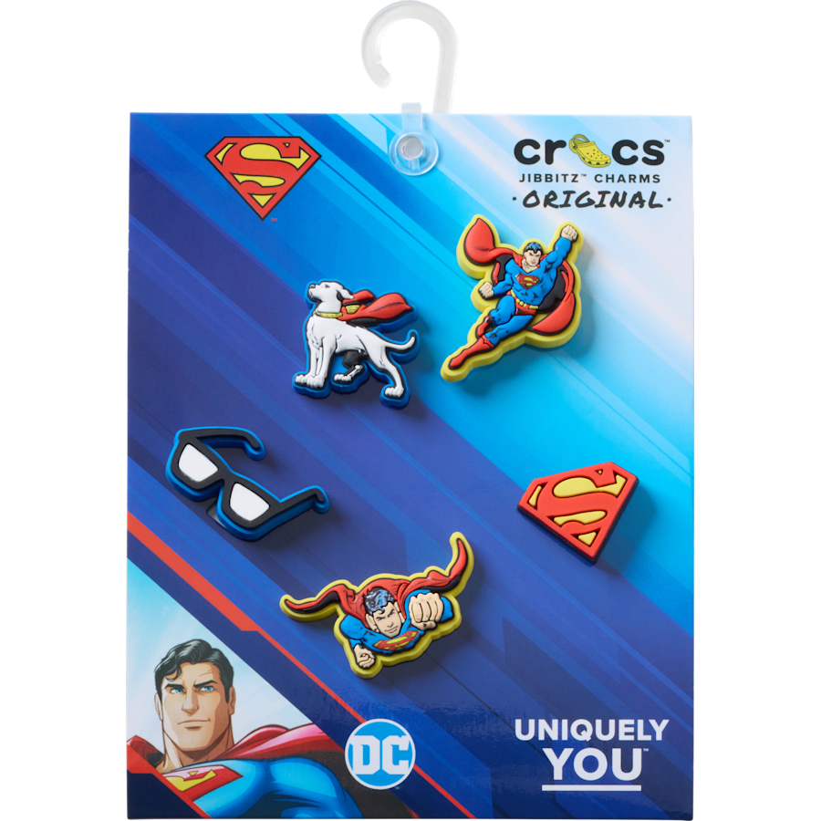 Crocs Everyday Superman 5 Pck Jibbitz™ charms