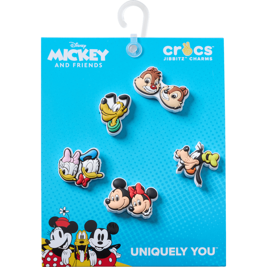 Crocs Quality Mickey and Friends PVC 5 Pack Jibbitz™ charms