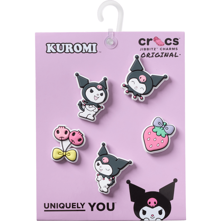 Crocs Classic Sanrio Kuromi 5 Pack Jibbitz™ charms