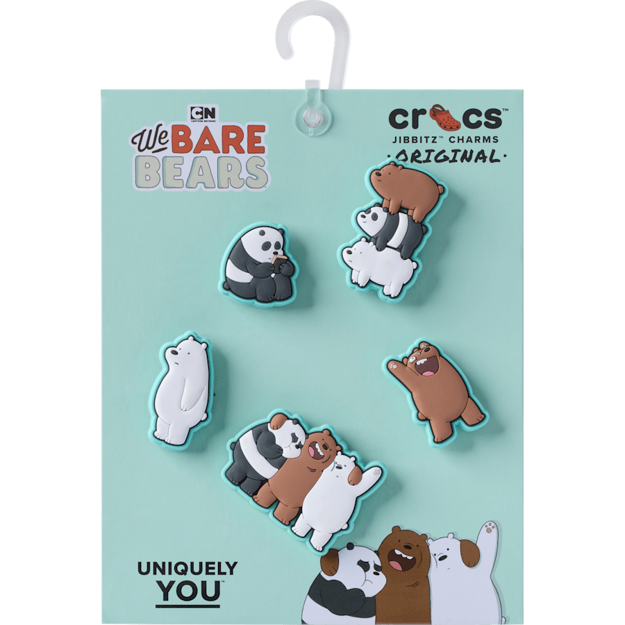 Crocs Premium We Bare Bears 5 Pack Jibbitz™ charms