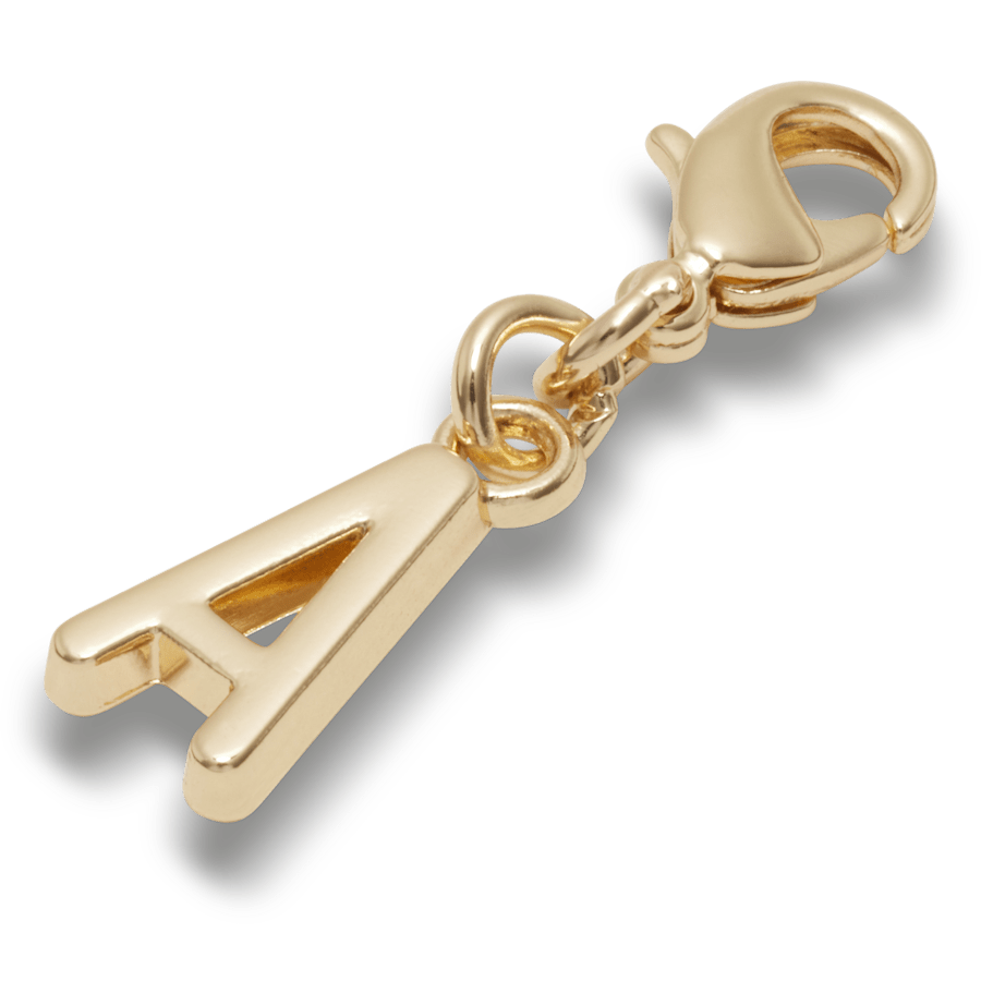 Crocs Exclusive Gold Letter A Charm Jibbitz™ charms