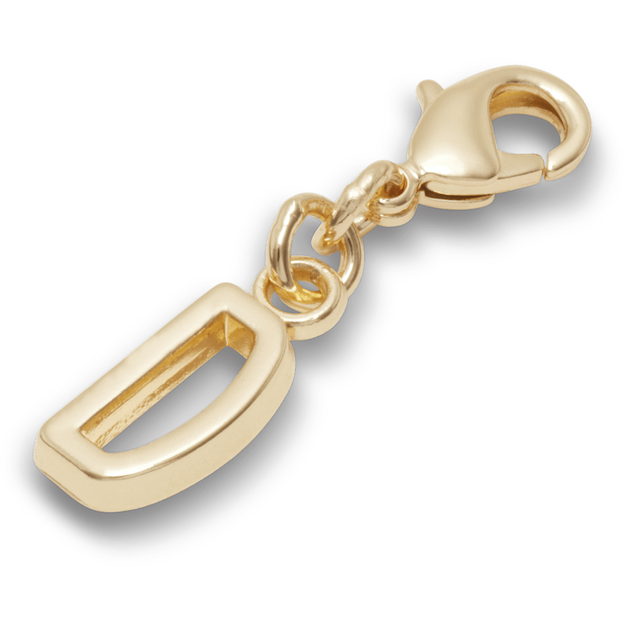 Crocs Special Offer Gold Letter D Charm Jibbitz™ charms