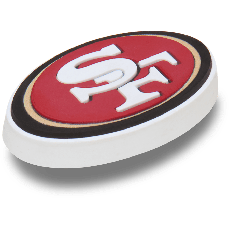 Crocs Hot Sale NFL San Francisco 49ers Logo Jibbitz™ charms