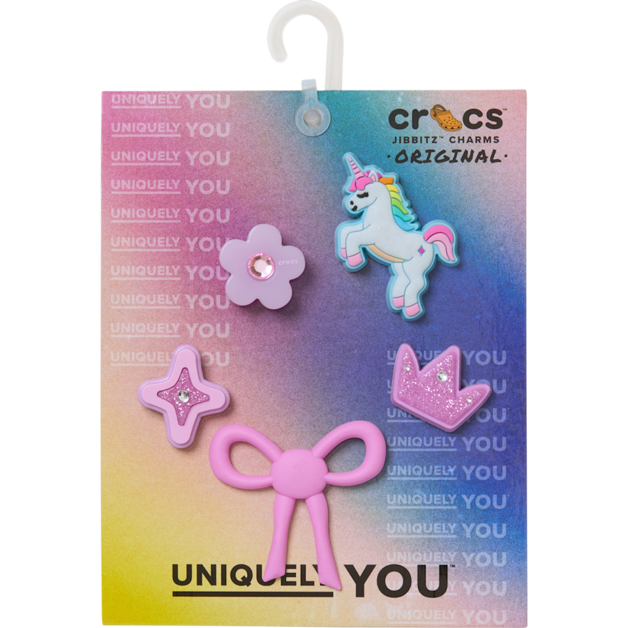 Crocs New Sweet Pink Girls 5 Pack Jibbitz™ charms