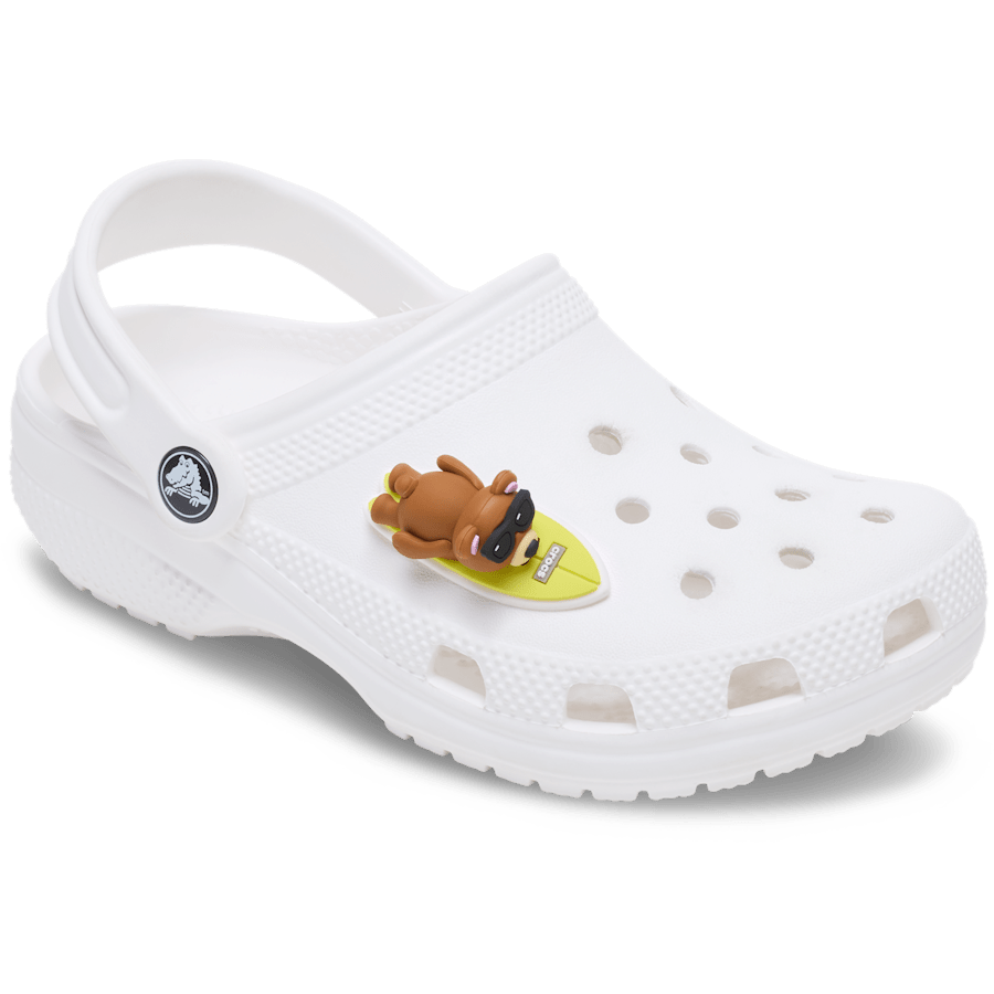 Crocs Trending 3D Surfing Bear Jibbitz™ charms
