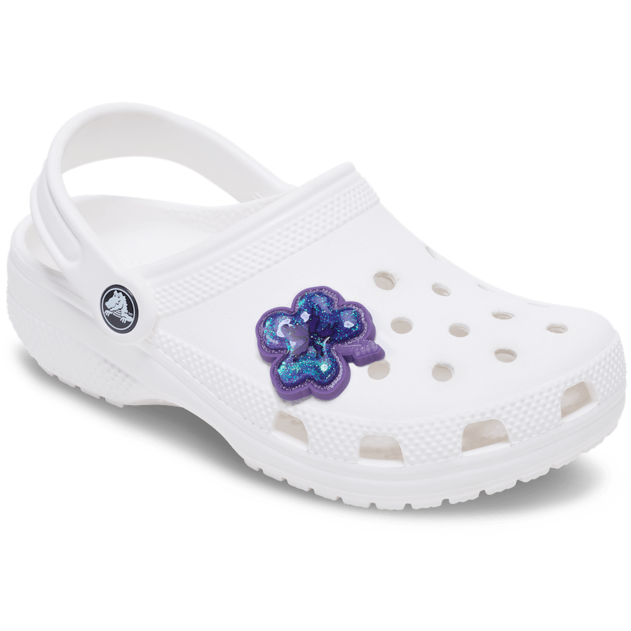 Crocs Signature Squish Purple Hibiscus Jibbitz™ charms
