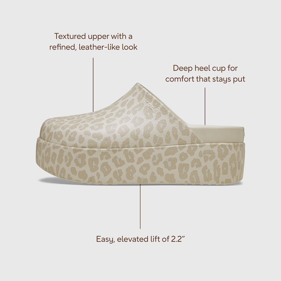 Crocs Premium Dylan Platform Animal Clog