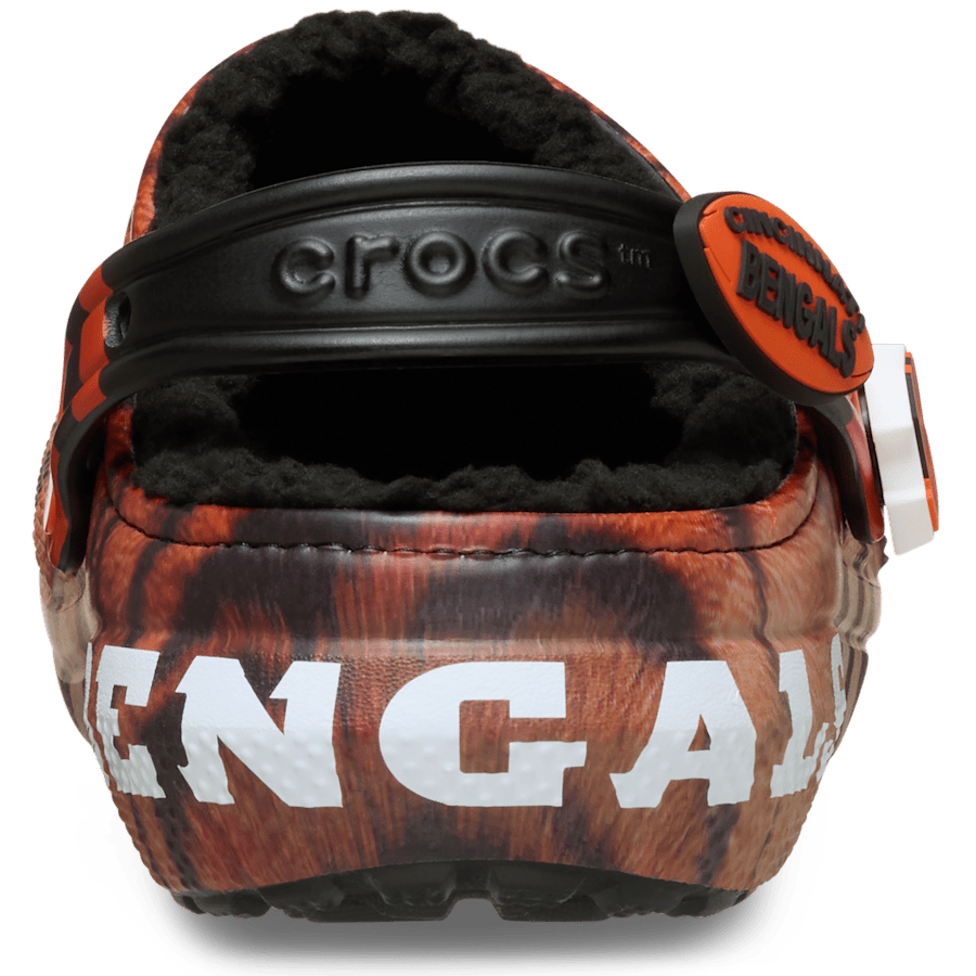 Crocs Popular NFL Cincinnati Bengals Classic Lined Clog