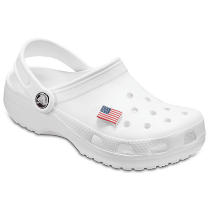 Crocs Exclusive American Flag Jibbitz Shoe Charm