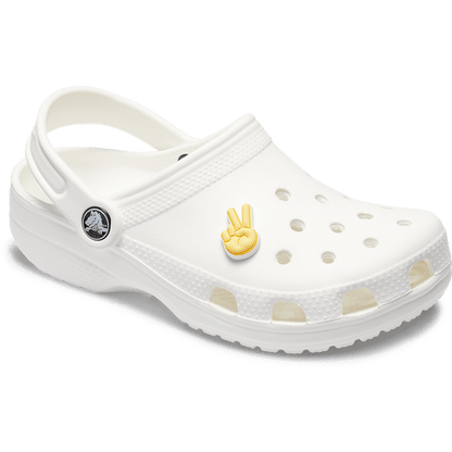 Crocs Featured Peace Hand Sign Jibbitz Shoe Charm