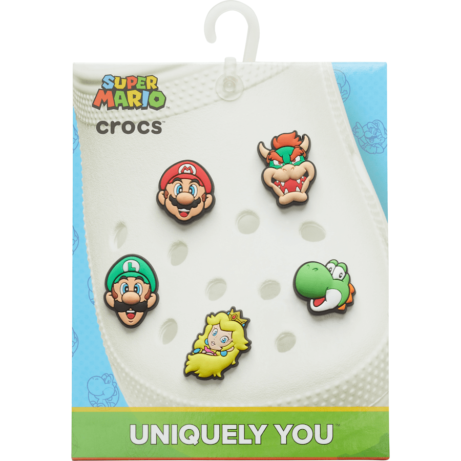 Crocs Sale Super Mario™ 5-Pack Jibbitz Shoe Charm