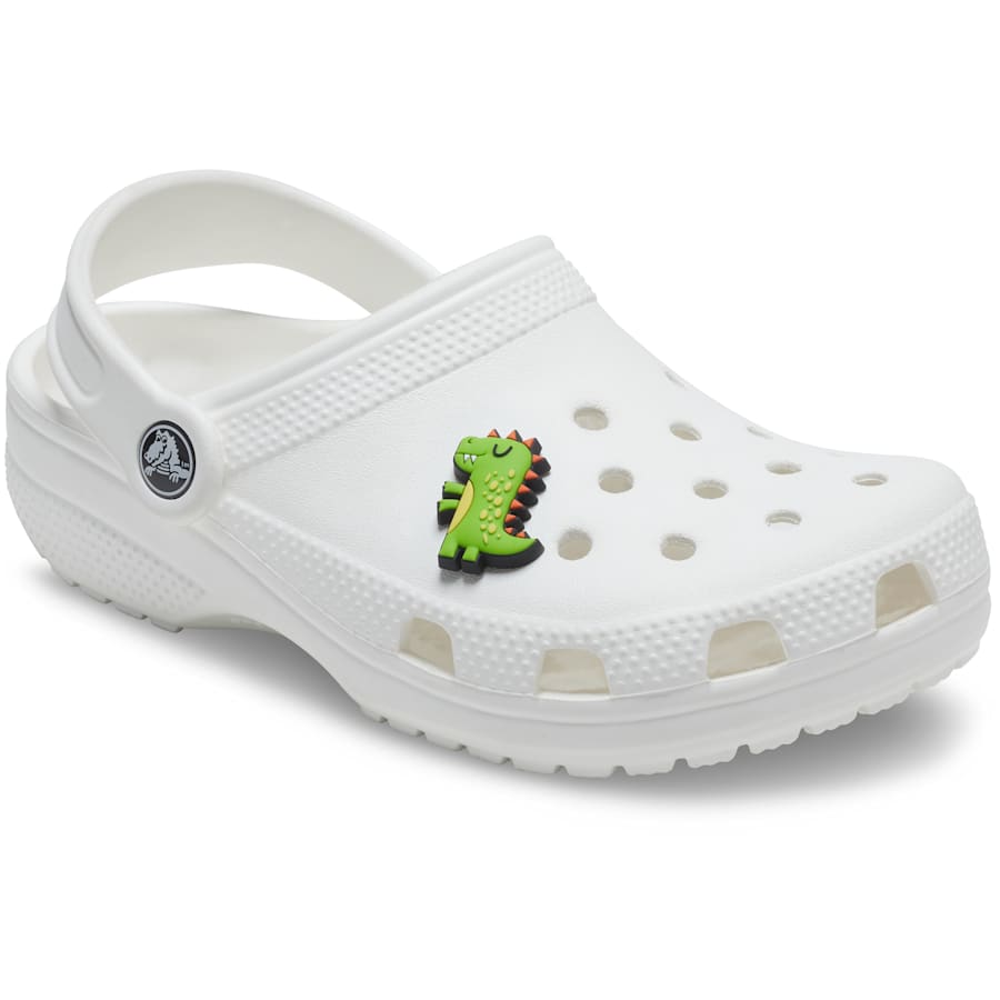 Crocs Premium Green Dino Jibbitz Shoe Charm