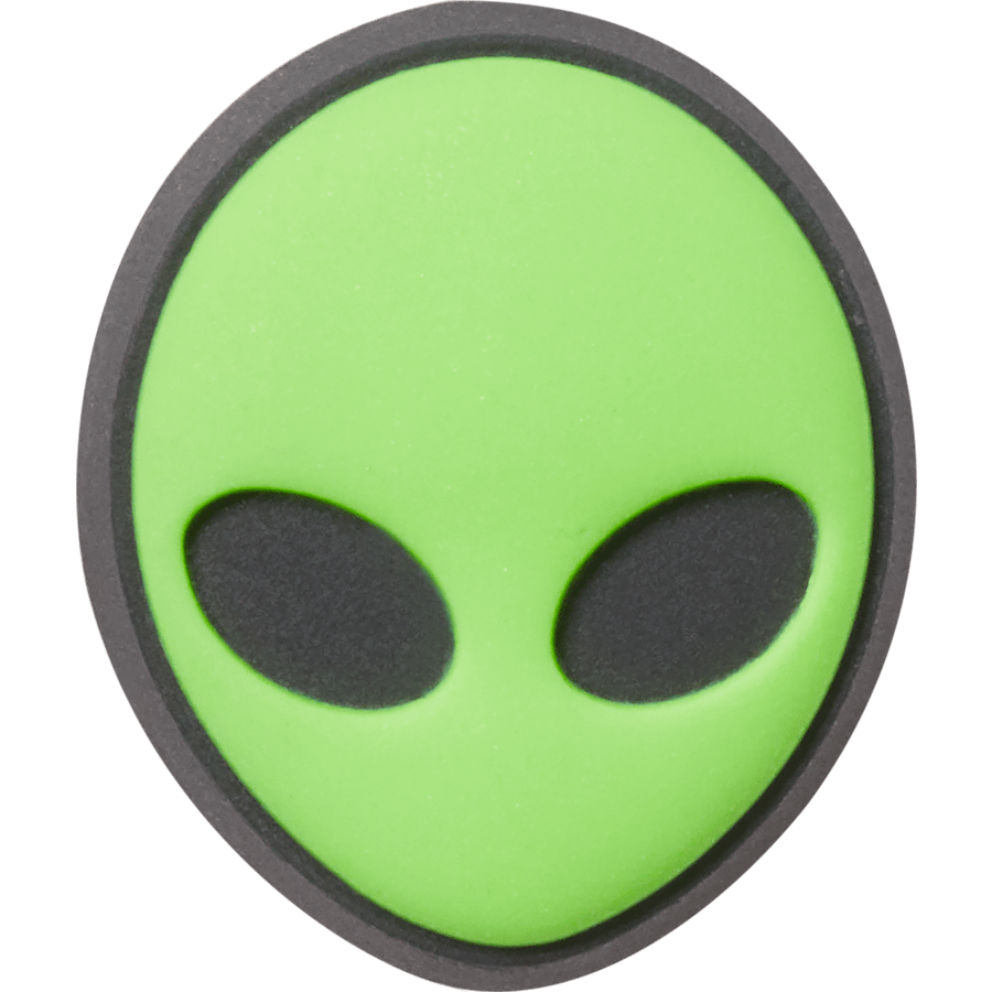 Crocs Exclusive Tiny Green Alien Head Jibbitz™ charms