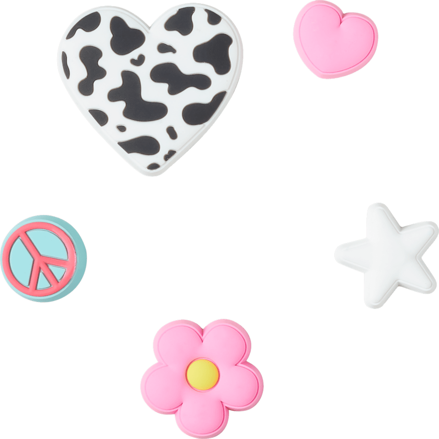 Crocs New Girly Icon 5 Pack Jibbitz™ charms
