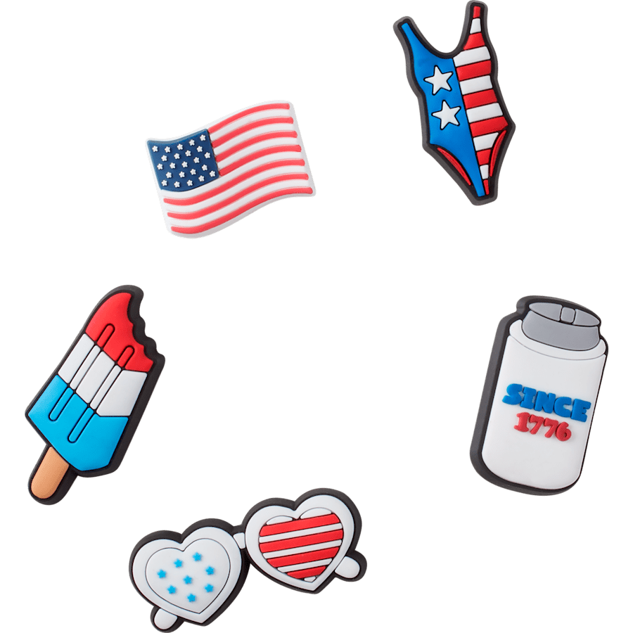 Crocs Best Price USA 5 Pack Jibbitz Shoe Charm