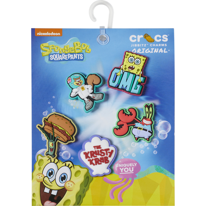 Crocs Trusted SpongeBob 5 Pack Jibbitz™ charms