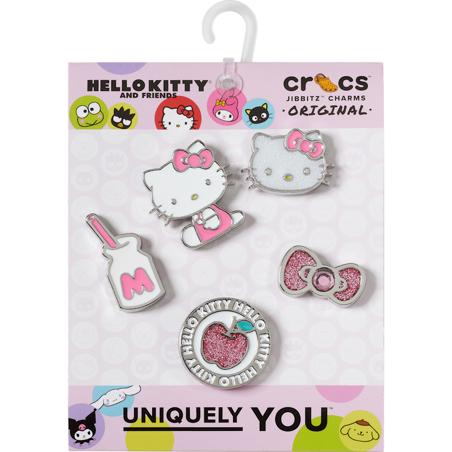 Crocs Quality Hello Kitty Elevated 5 Pack Jibbitz™ charms