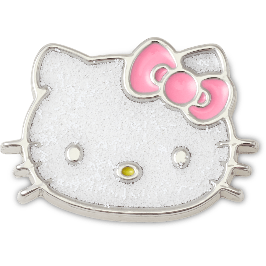 Crocs Quality Hello Kitty Glitter Cat Jibbitz Shoe Charm