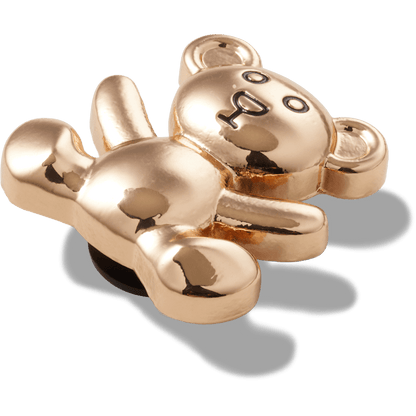 Crocs Discount Gold Teddy Bear Jibbitz Shoe Charm