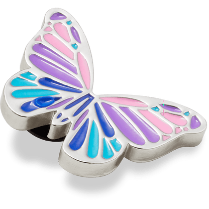 Crocs Customer Favorite Multi Purple Butterfly Jibbitz Shoe Charm