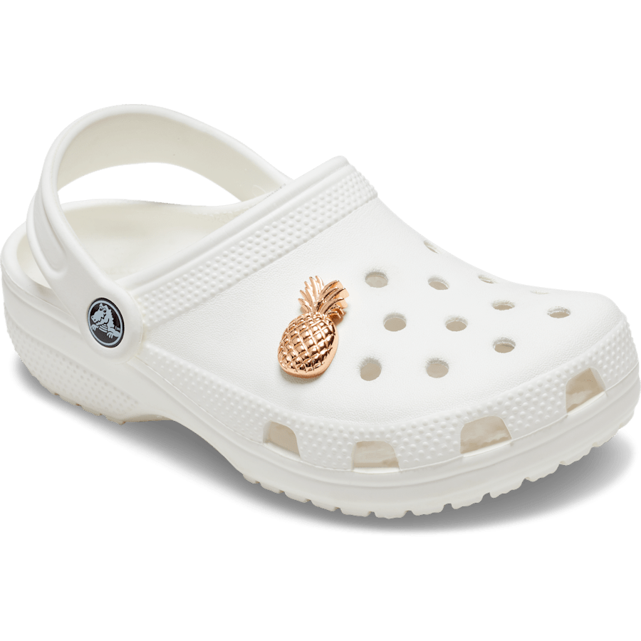 Crocs Best Price Gold Pineapple Jibbitz Shoe Charm
