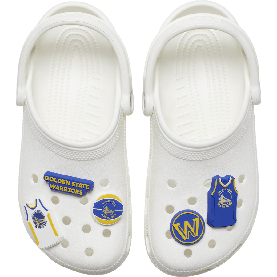 Crocs Quality NBA Golden State Warriors 5 Pack Jibbitz™ charms