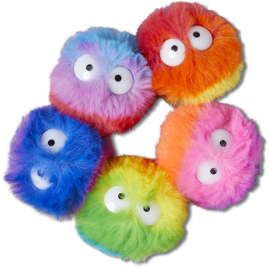 Crocs Top Pick FuzzyPuffCharacters5Pack Jibbitz Shoe Charm
