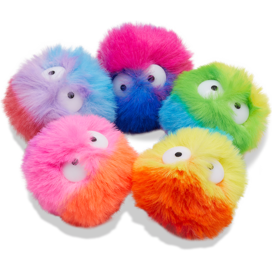 Crocs Top Pick FuzzyPuffCharacters5Pack Jibbitz Shoe Charm