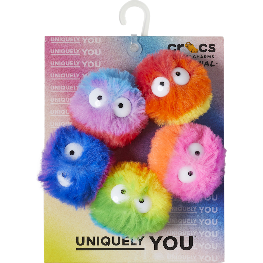 Crocs Top Pick FuzzyPuffCharacters5Pack Jibbitz Shoe Charm