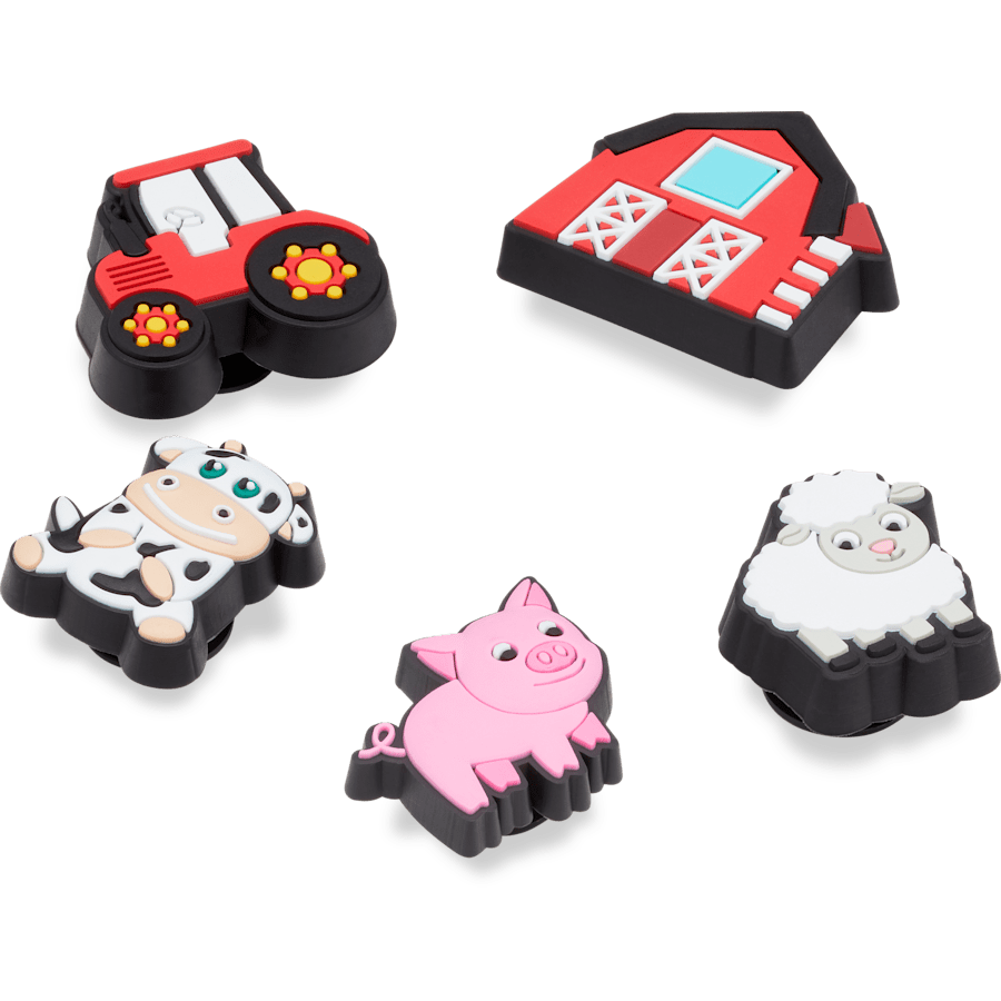 Crocs Deals Cutesey Farm Animal 5 Pack Jibbitz Shoe Charm
