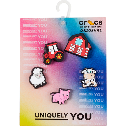 Crocs Deals Cutesey Farm Animal 5 Pack Jibbitz Shoe Charm