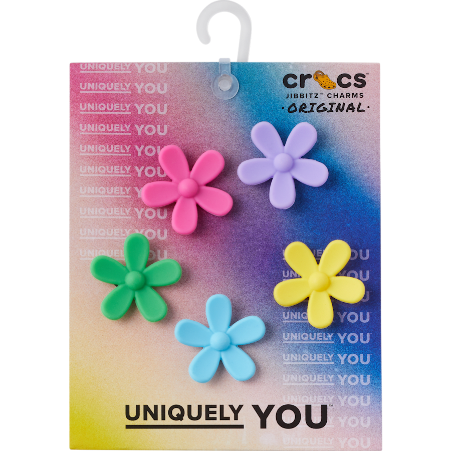 Crocs Signature Flower Power 5 Pack Jibbitz™ charms