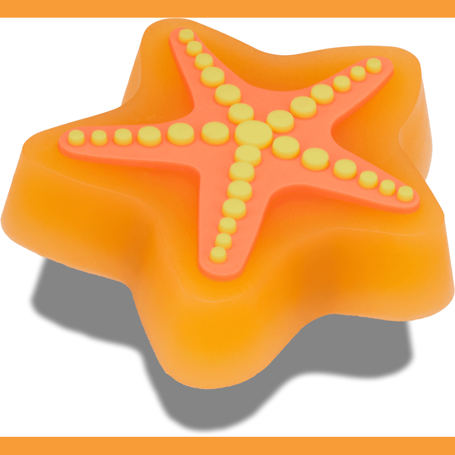 Crocs Latest Lights Up Starfish Jibbitz Shoe Charm