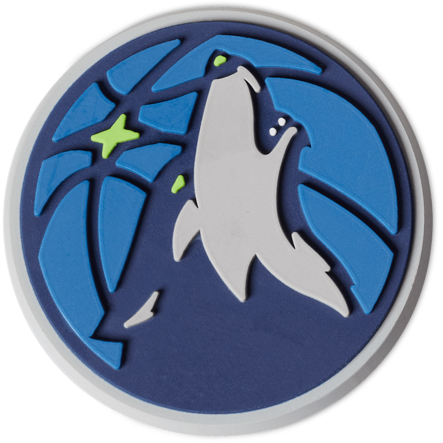 Crocs Trusted NBA Minnesota Timberwolves Jibbitz™ charms