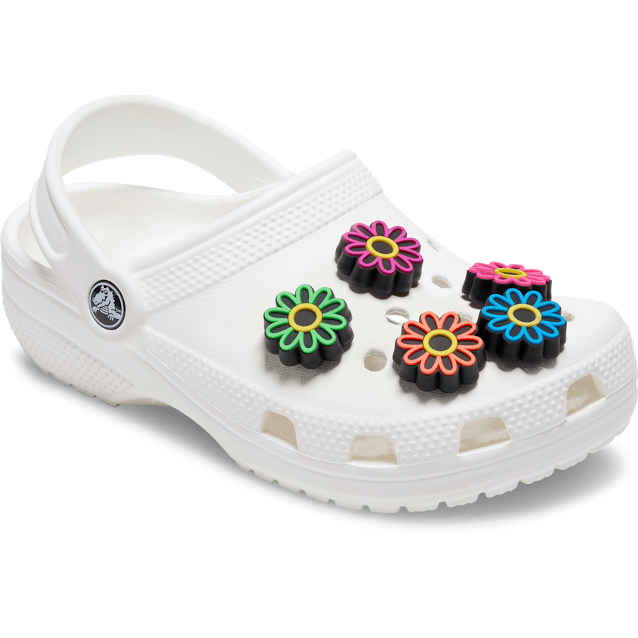 Crocs Classic Lights Up Daisy 5 Pack Jibbitz Shoe Charm