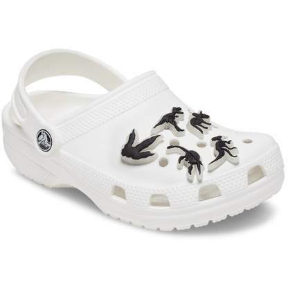 Crocs Trusted Glow In The Dark Dino 5 Pack Jibbitz Shoe Charm