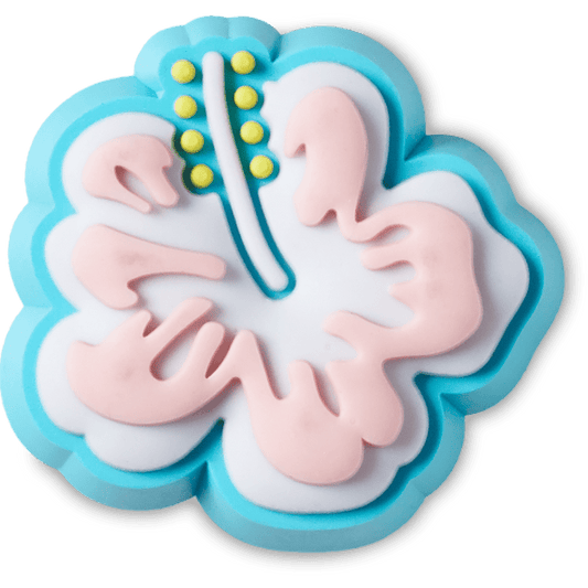 Crocs Value Blue Hibiscus Jibbitz™ charms