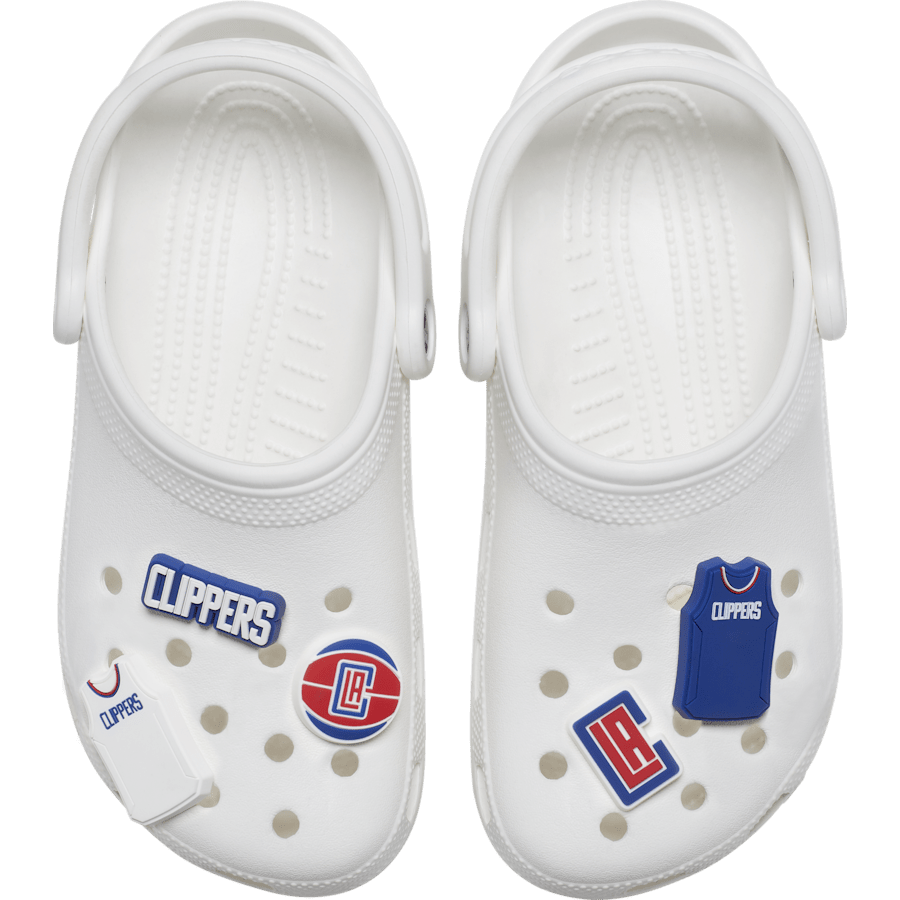 Crocs Customer Favorite NBA Los Angeles Clippers 5 Pack Jibbitz™ charms