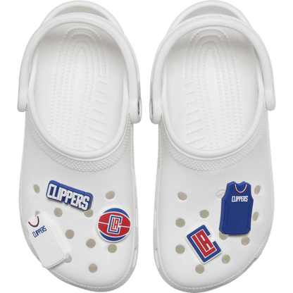 Crocs Customer Favorite NBA Los Angeles Clippers 5 Pack Jibbitz™ charms