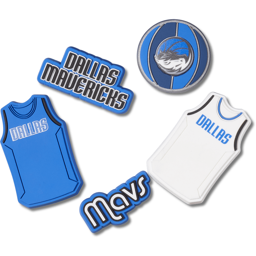 Crocs Special Offer NBA Dallas Mavericks 5 Pack Jibbitz™ charms
