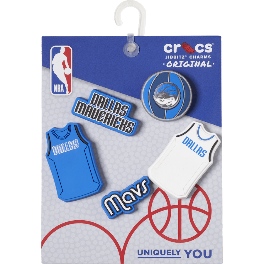 Crocs Special Offer NBA Dallas Mavericks 5 Pack Jibbitz™ charms