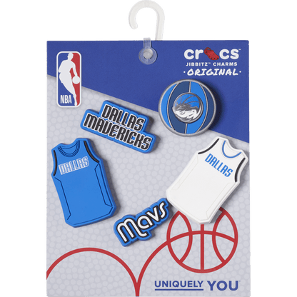 Crocs Special Offer NBA Dallas Mavericks 5 Pack Jibbitz™ charms