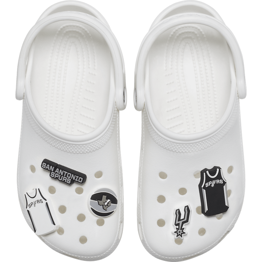 Crocs Essential NBA San Antonio Spurs 5 Pack Jibbitz™ charms