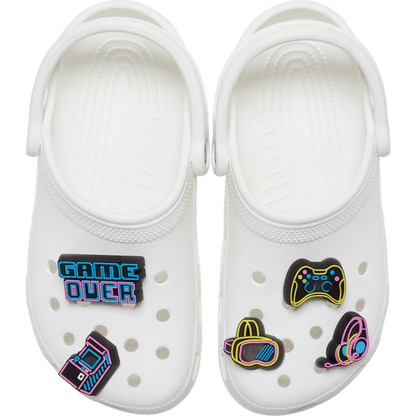 Crocs Best Price Lights Up Neon Gamer 5 Pack Jibbitz™ charms