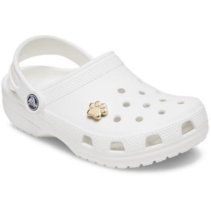 Crocs Trending Gold Dog Paw Jibbitz™ charms