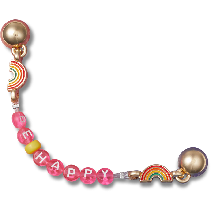 Crocs Sale Be Happy Chain Jibbitz™ charms
